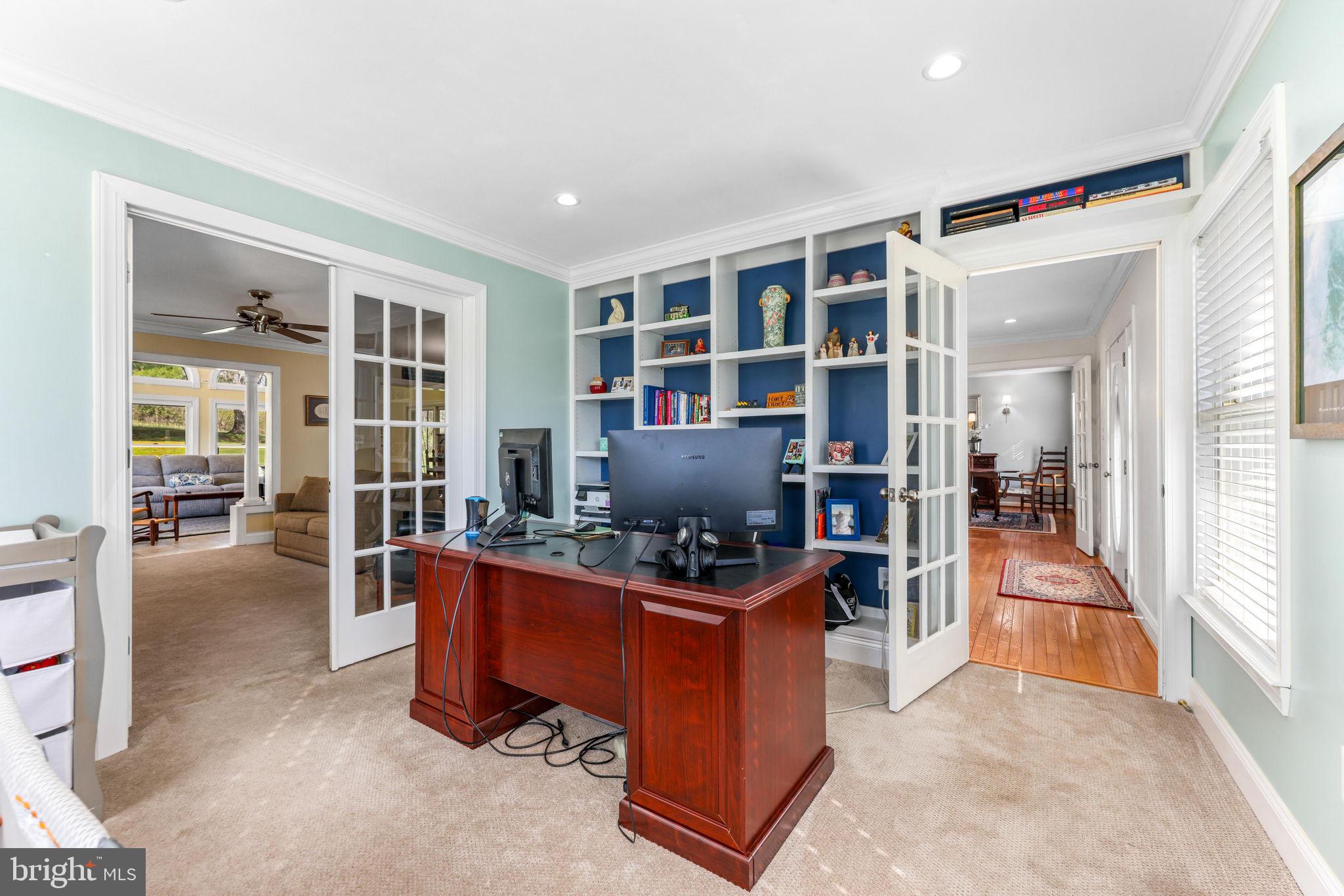 21310 West Liberty Road Parkton, MD 21120 - Photo 16 of 111 a work room with furniture and windows