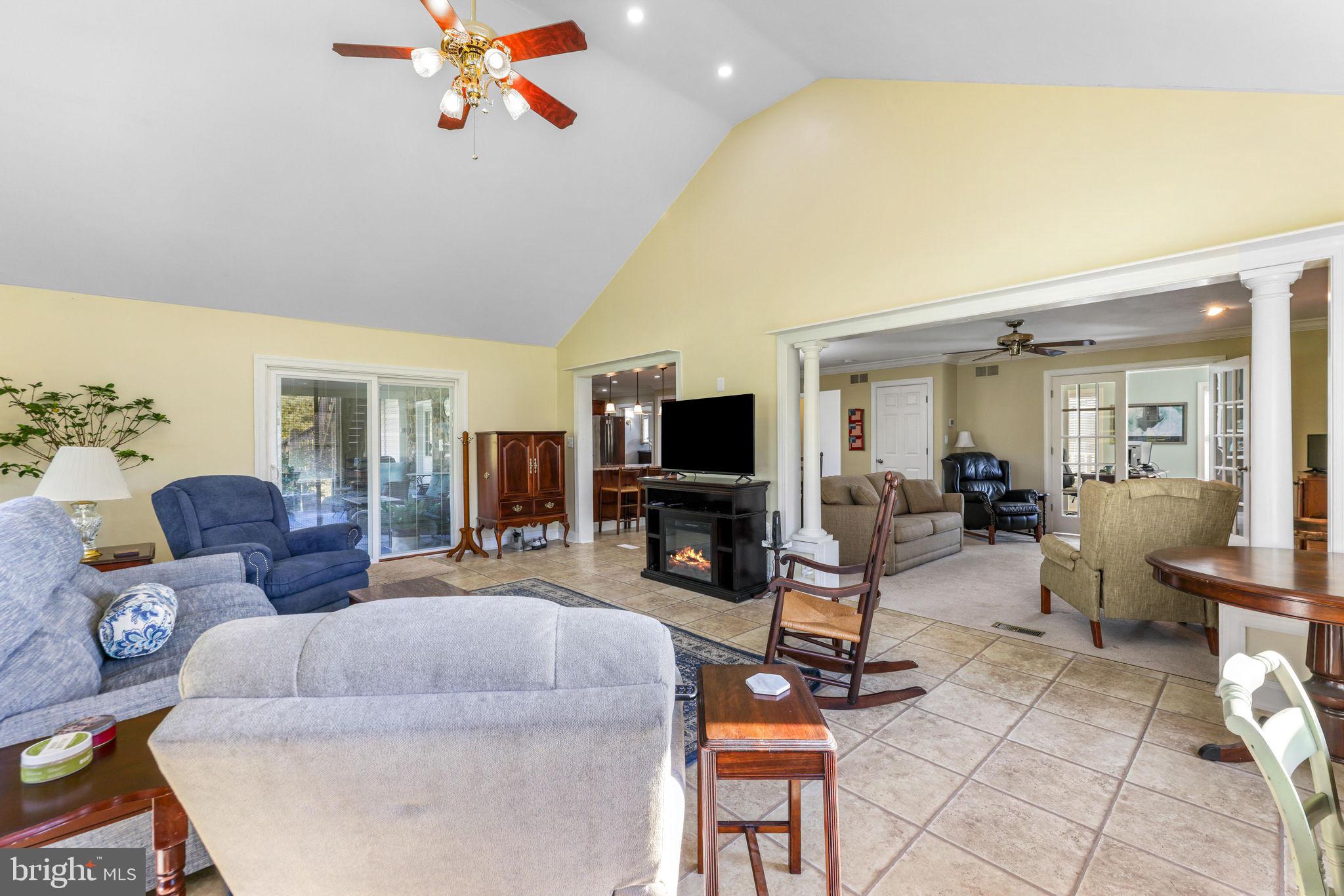 21310 West Liberty Road Parkton, MD 21120 - Photo 41 of 111 a living room with furniture and a flat screen tv