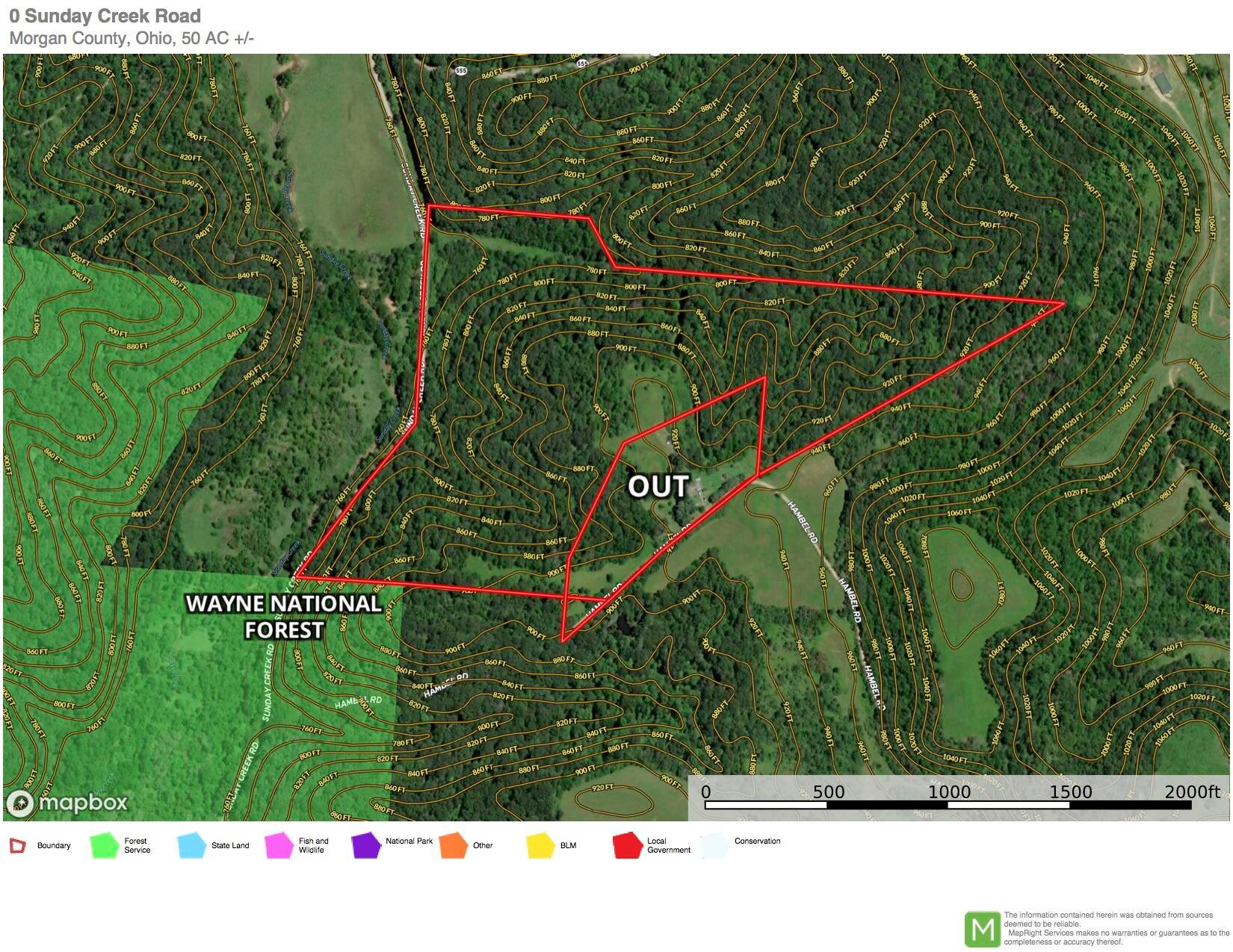 0 East Branch Road Malta, OH 43758 - Photo 28 of 28 Sunday Creek Raod Aerial
