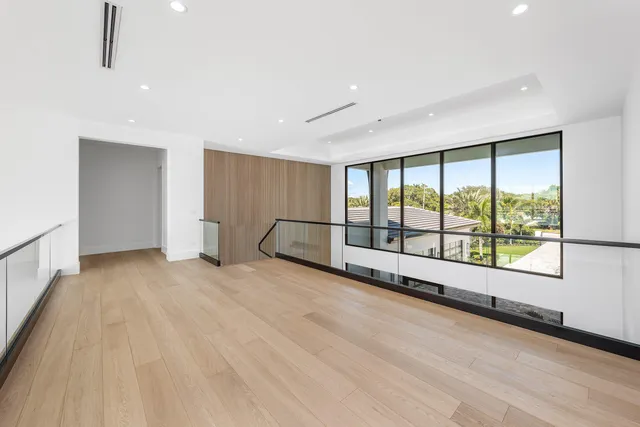 a view of a bunch of trees and bushes