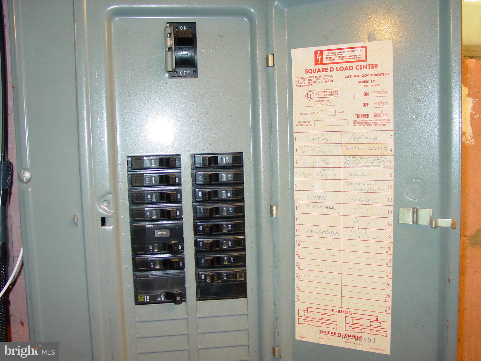 881 Stevenson Road Severn, MD 21144 - Photo 10 of 15 Electric panel