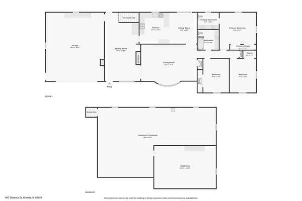 $449,900 | 407 Ottawa Street, Morris, IL 60450