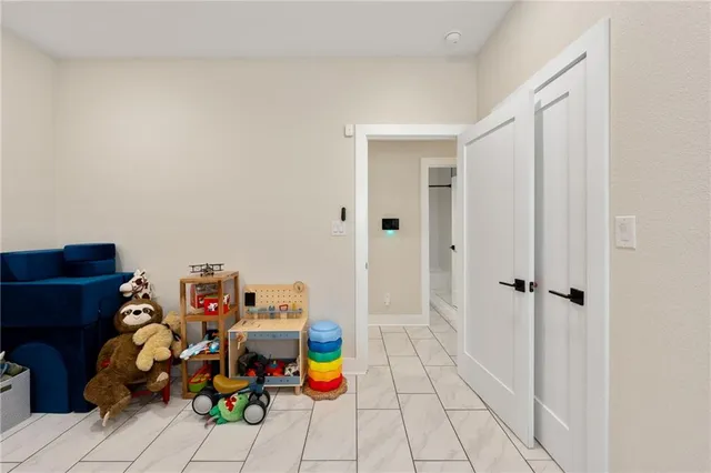 a children room with toys