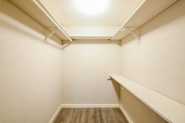 a view of walk in closet