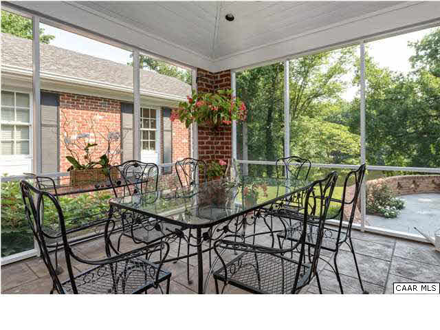 871 Tanglewood Road Charlottesville, VA 22901 - Photo 11 of 33 a view of a dining room with furniture window and outside view