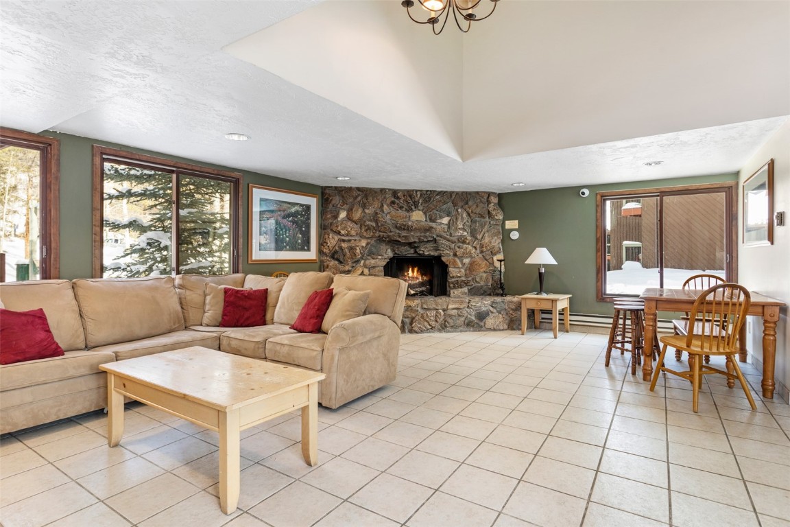 433 Wild Irishman Road, Unit 12101 Keystone, CO 80435 - Photo 20 of 20 a living room with furniture and a large window