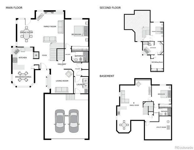 a picture of a bathroom with a sink and a mirror