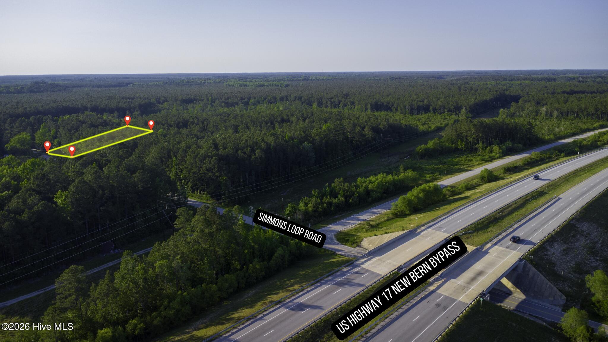 0 Simmons Loop Road New Bern, NC 28562 - Photo 1 of 4 US HIGHWAY 17 SOUTH BYPASS