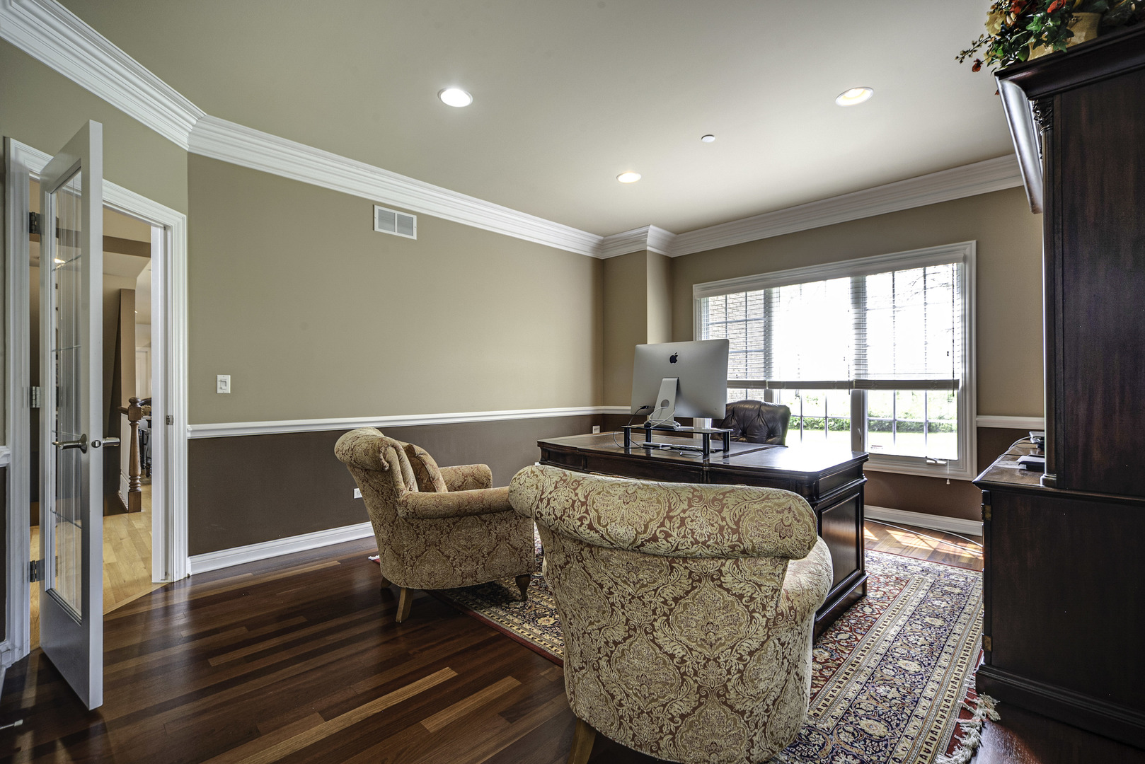 4907 Clover Court Long Grove, IL 60047 - Photo 18 of 67 a living room with furniture and a large window