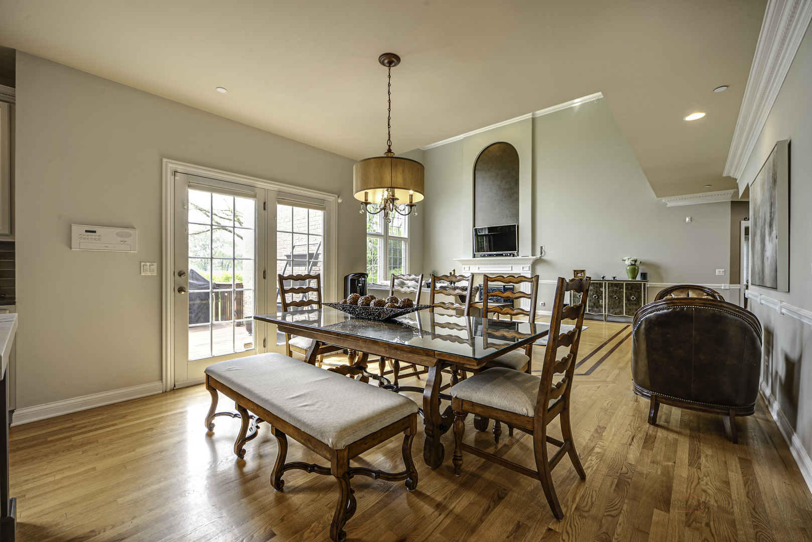 4907 Clover Court Long Grove, IL 60047 - Photo 24 of 67 a view of a a dining room with furniture window and wooden floor