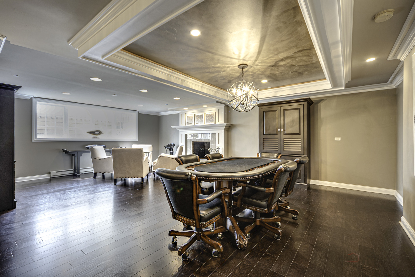4907 Clover Court Long Grove, IL 60047 - Photo 43 of 67 a view of a dining room with furniture window and wooden floor