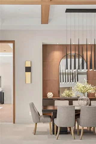 a spacious bathroom with a sink a mirror and a bathtub