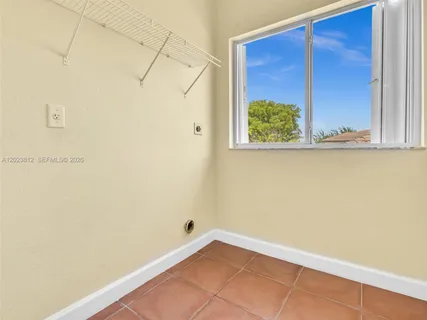 a view of a small space