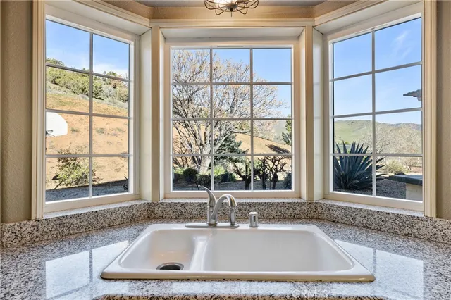 a room with furniture and windows