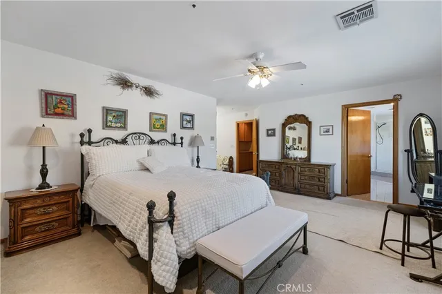 a view of a room with wooden roof