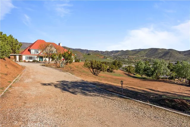 a view of outdoor space yard and mountain