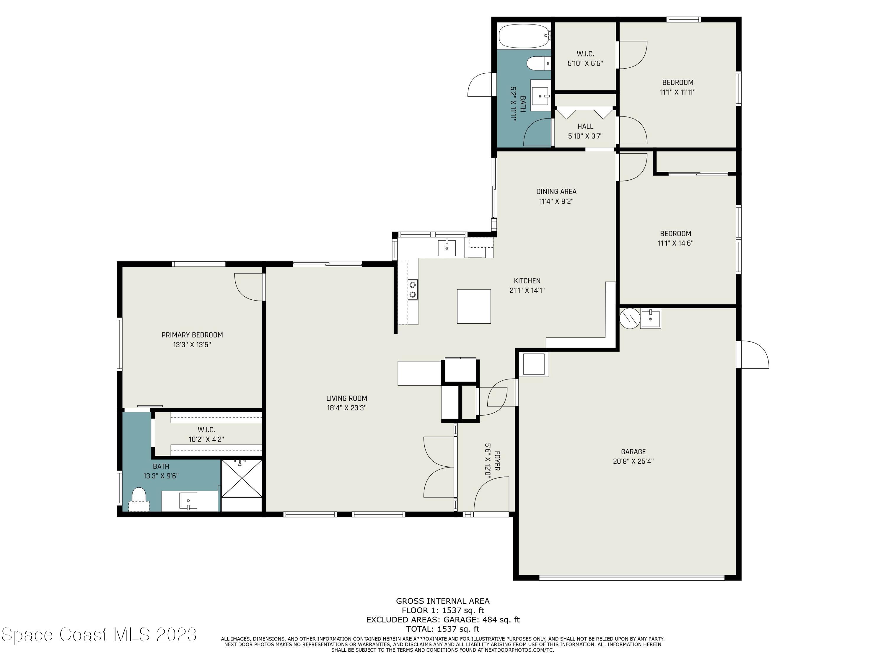 2518 Reed Avenue Melbourne, FL 32901 - Photo 7 of 34 Floor Plan