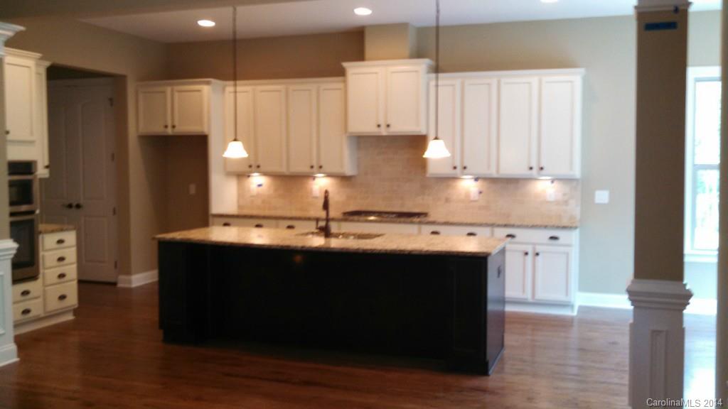 8145 Clems Branch Road Indian Land, SC 29707 - Photo 6 of 14 a kitchen with stainless steel appliances granite countertop a refrigerator a sink and white cabinets