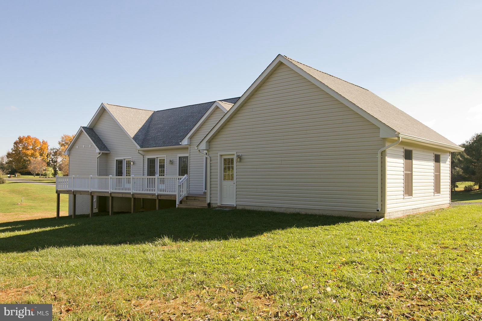481 Bowling View Road Front Royal, VA 22630 - Photo 28 of 30 a front view of a house with yard and garage