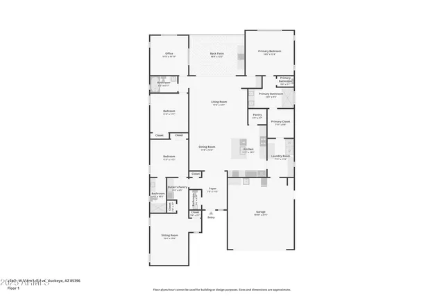 a view of a swimming pool and lounge chairs
