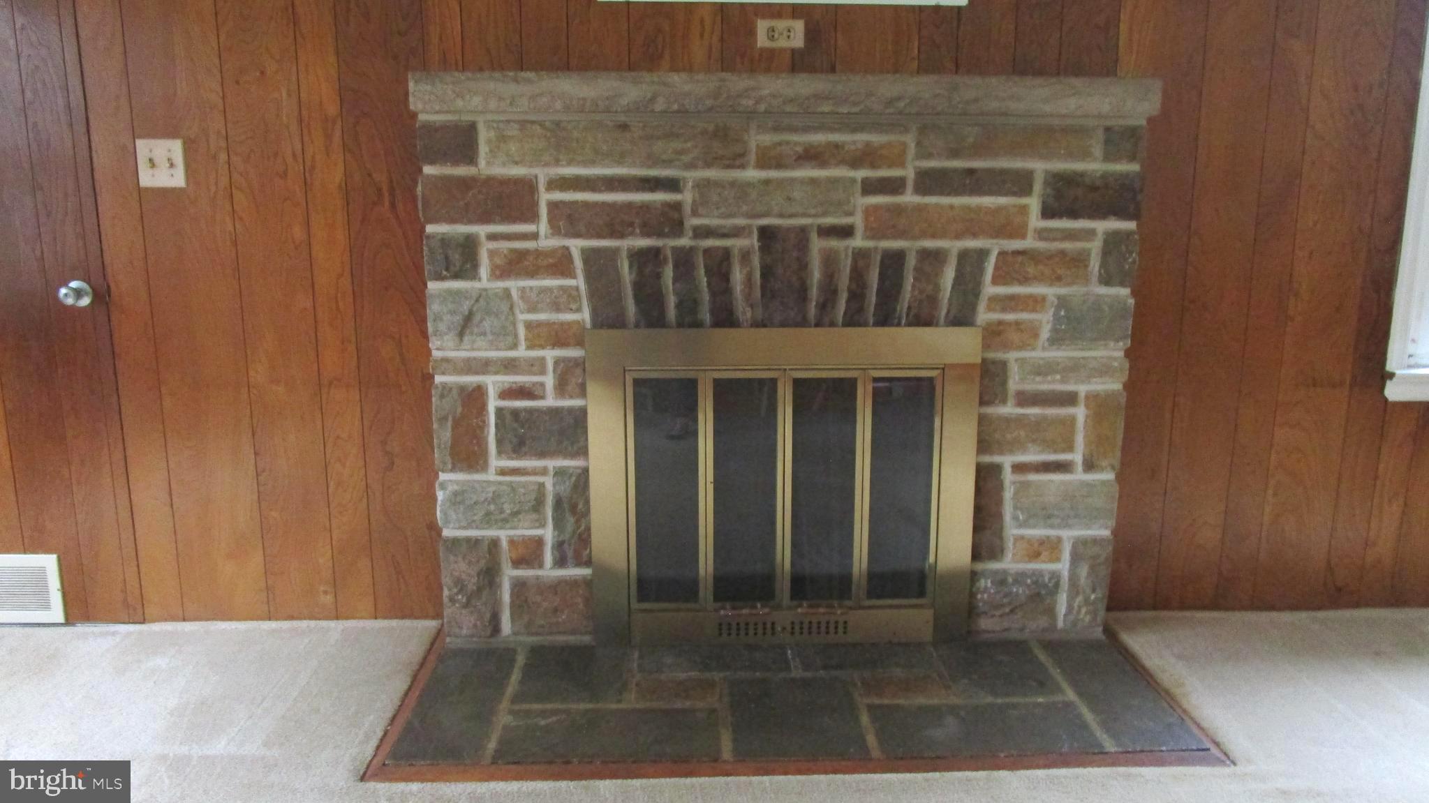 2412 Putnam Road Forest Hill, MD 21050 - Photo 11 of 27 Stone wood burning fireplace