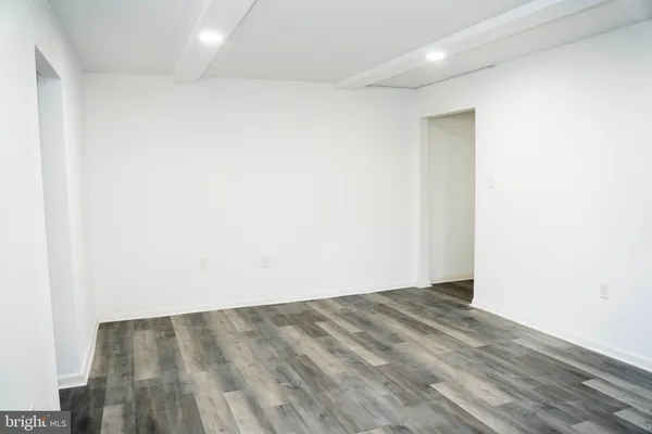 a view of empty room