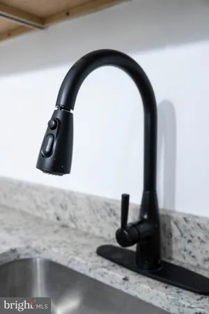 a close view of sink