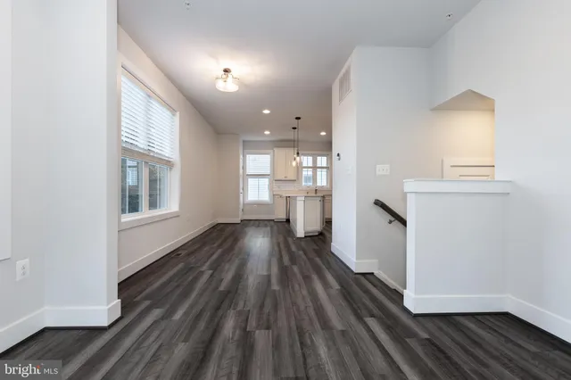 a view of a house with wooden floor