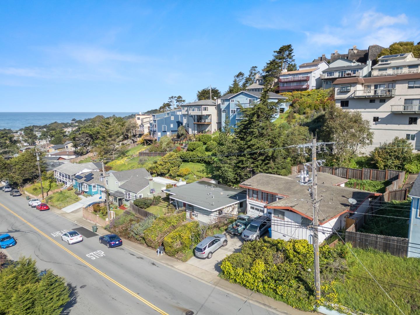 443 Monterey Road Pacifica, CA 94044 - Photo 24 of 26 an aerial view of residential houses with outdoor space