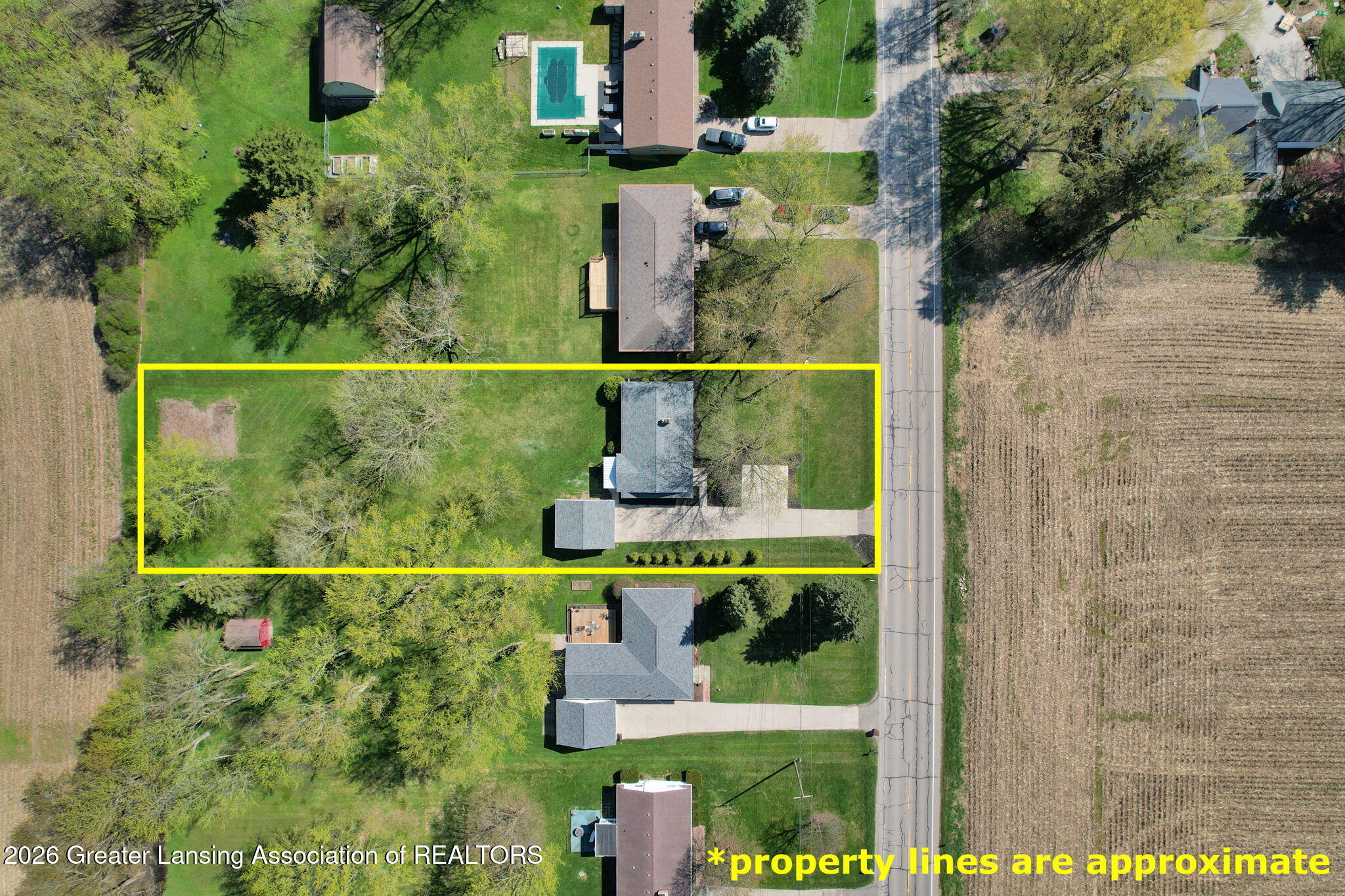 15499 Wood Road Lansing, MI 48906 - Photo 7 of 43 56-web-or-mls-WoodPropertyLines
