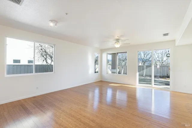 a view of outdoor space and mountain view