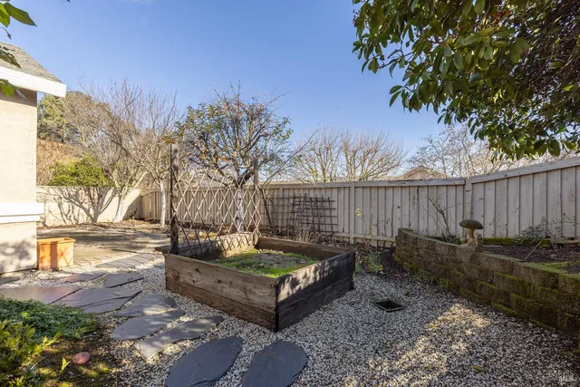 a view of a house with a outdoor space