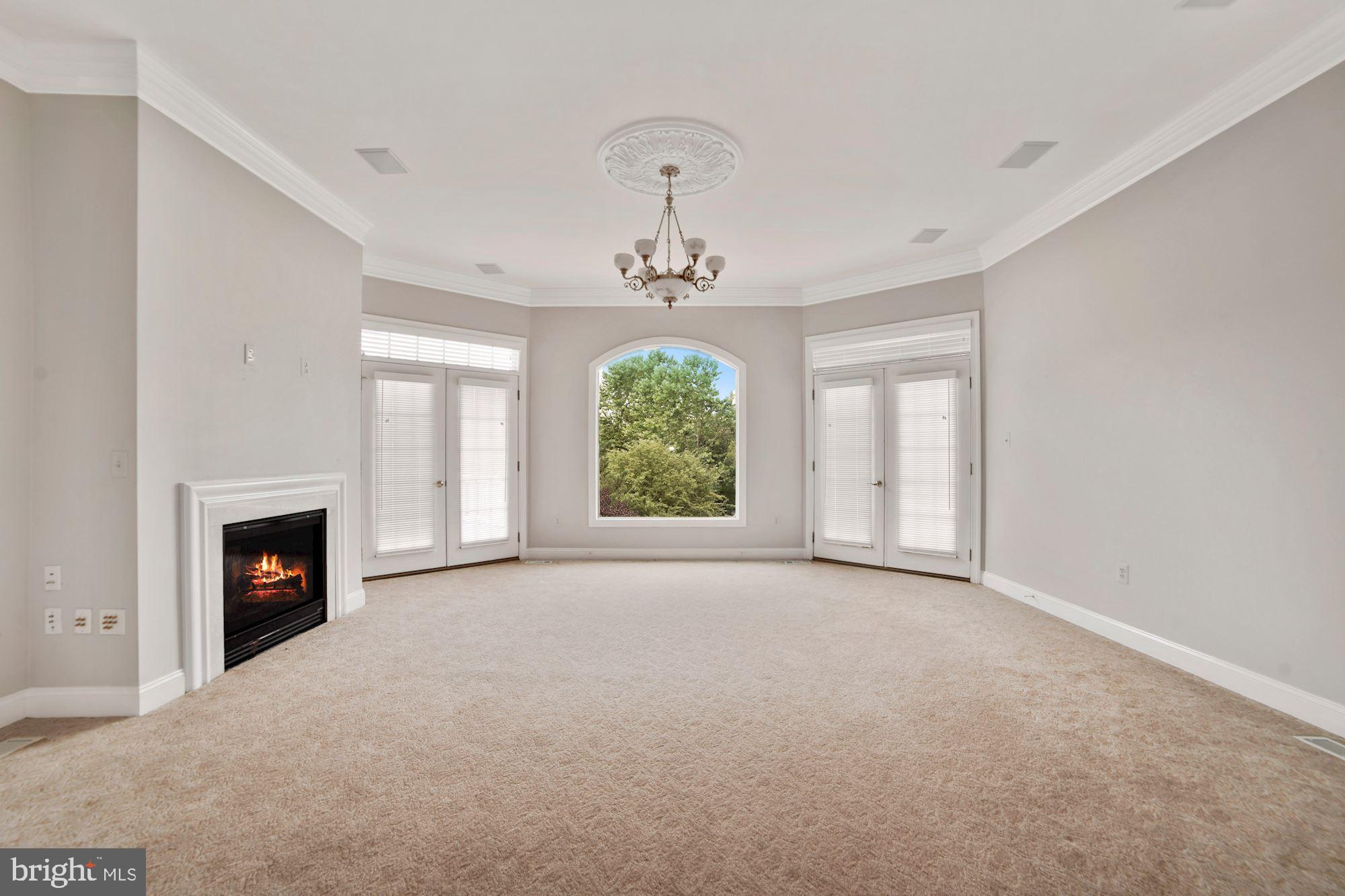8238 Snead Loop Gainesville, VA 20155 - Photo 15 of 49 an empty room with windows fireplace and windows
