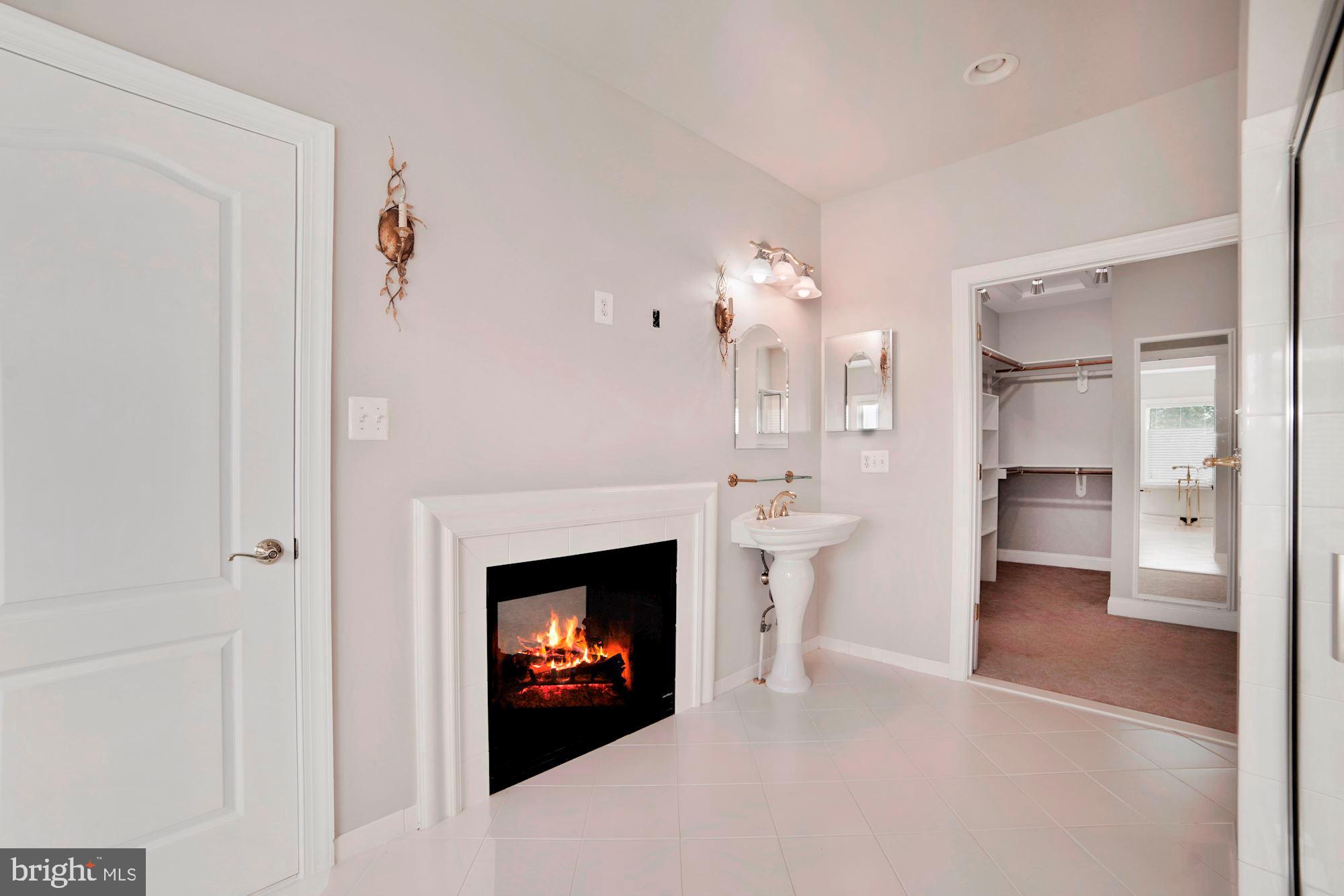 8238 Snead Loop Gainesville, VA 20155 - Photo 25 of 49 a living room with furniture and a fireplace