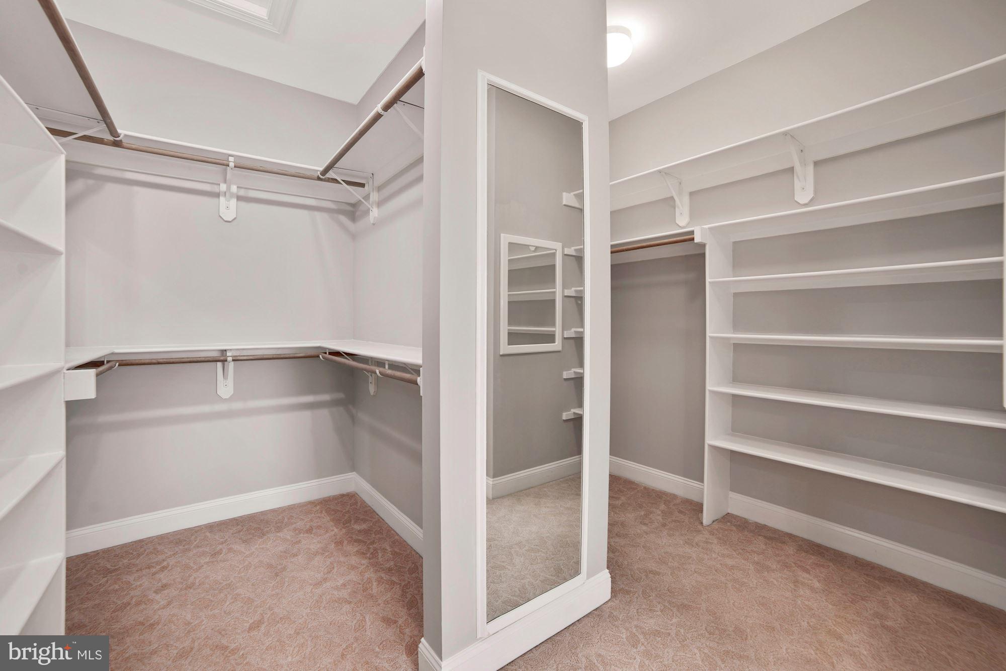 8238 Snead Loop Gainesville, VA 20155 - Photo 26 of 49 a view of walk in closet with empty racks