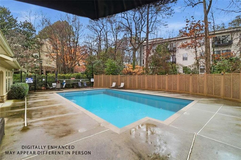 3047 Lenox Road Northeast, Unit 1108 Atlanta, GA 30324 - Photo 31 of 32 a view of a basket ball ground