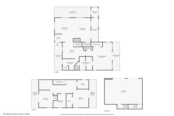 $774,900 | 2972 Algoma Road, Boones Mill, VA 24065
