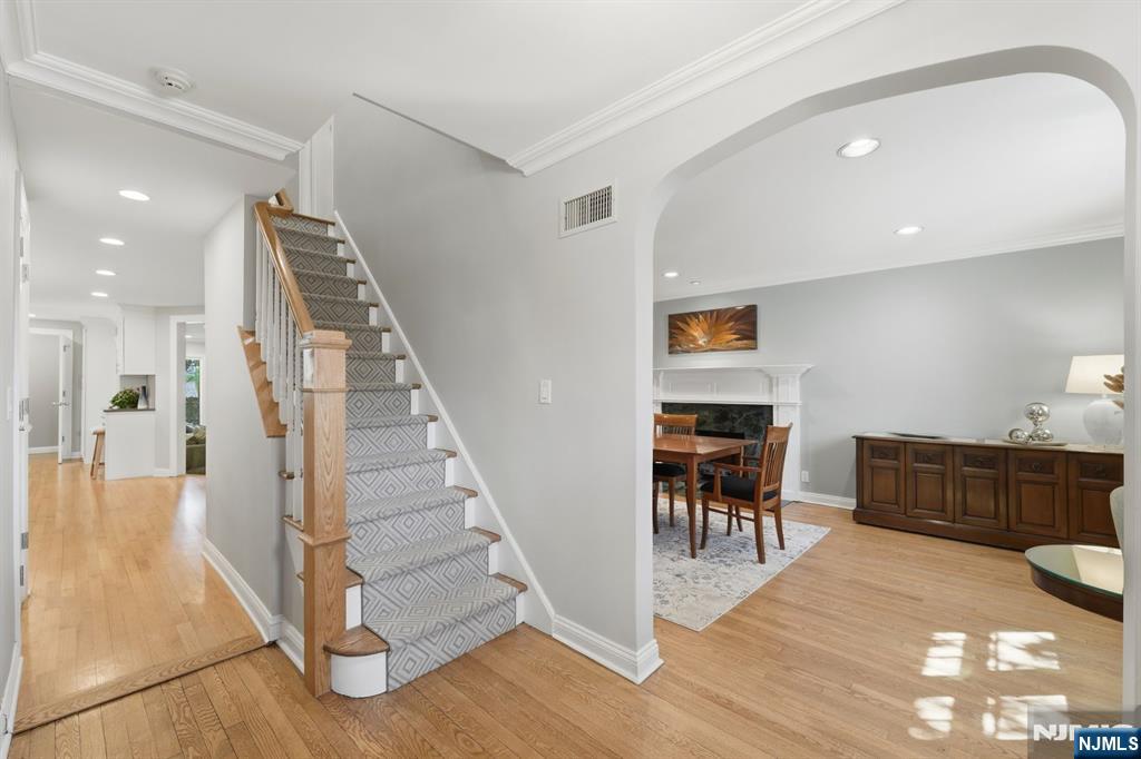 89 Surrey Lane Tenafly, NJ 07670 - Photo 5 of 49 a view of dining room with furniture and wooden floor