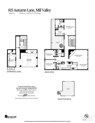 $2,495,000 | 815 Autumn Lane, Mill Valley, CA 94941