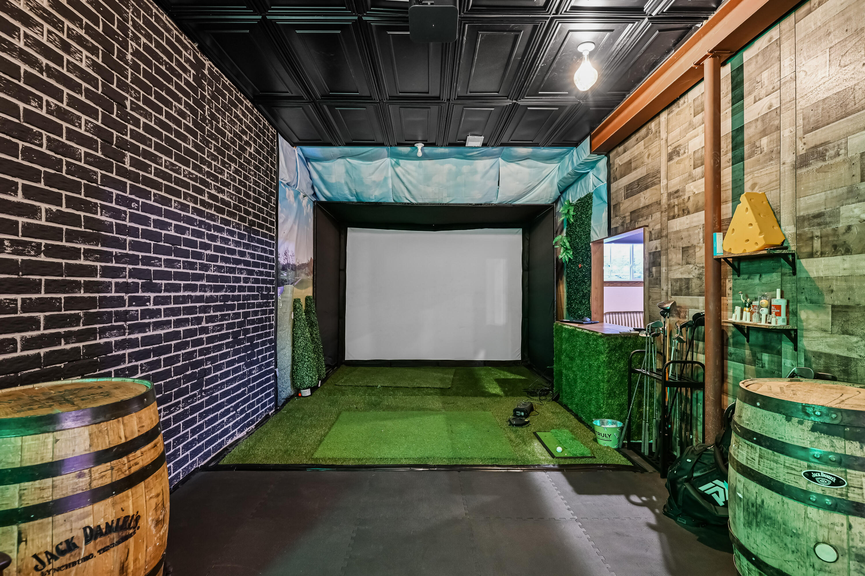 4722 West Oakwood Road Franklin, WI 53132 - Photo 30 of 41 Golf Simulator Room (2)