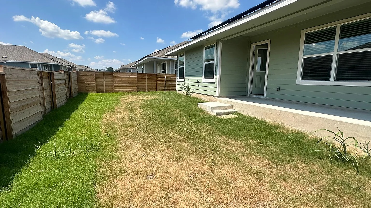 121 Tofalla Kyle, TX 78640 - Photo 31 of 37 a view of a backyard of the house