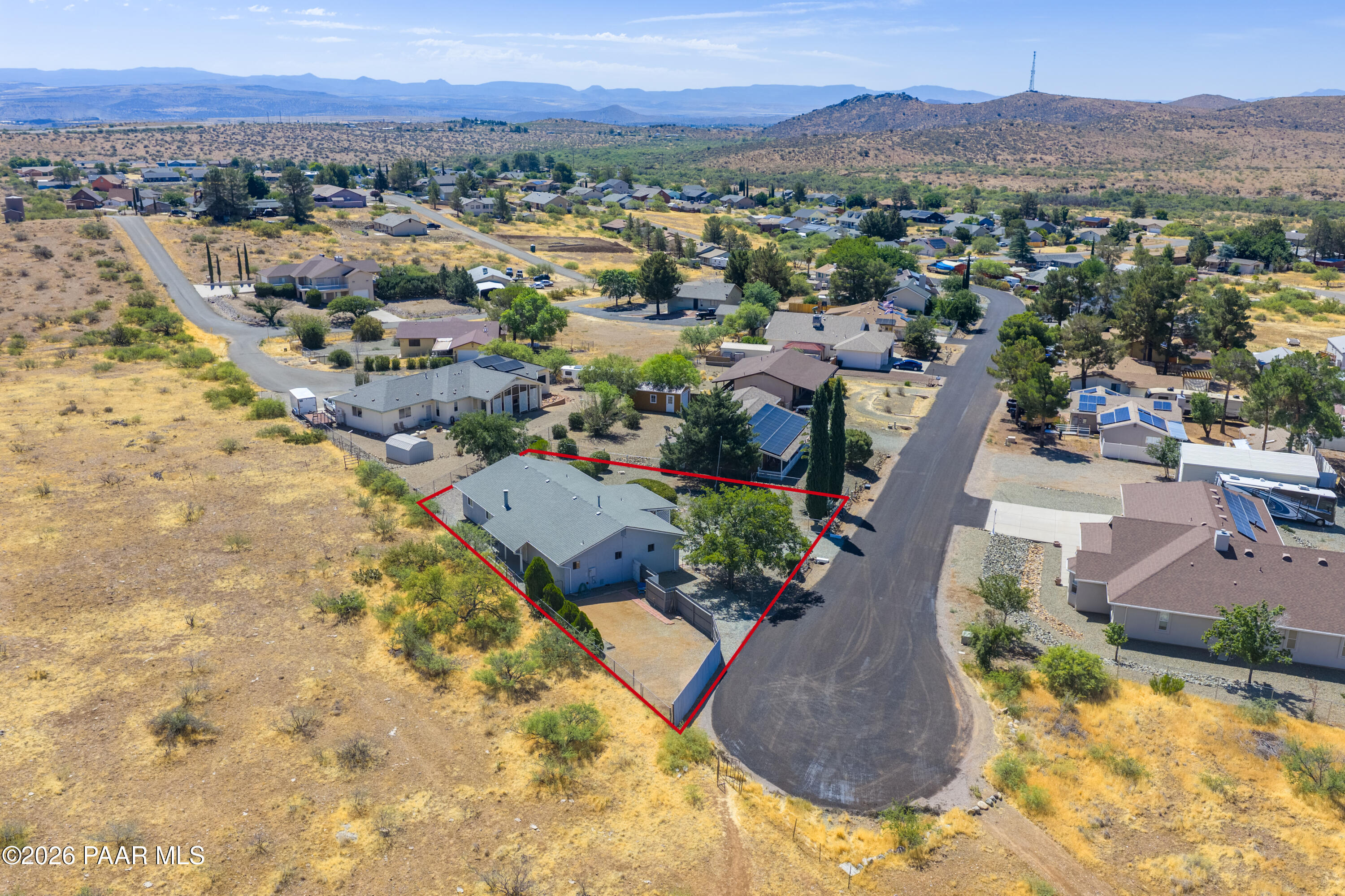 17460 East Jackrabbit Road, Unit 1 Mayer, AZ 86333 - Photo 39 of 41 Aerial Overview