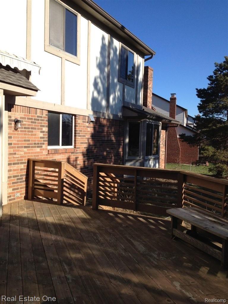 708 Baker Street Rochester, MI 48307 - Photo 6 of 19 back deck1.JPG
