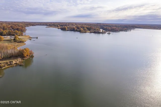 a view of ocean and mountain