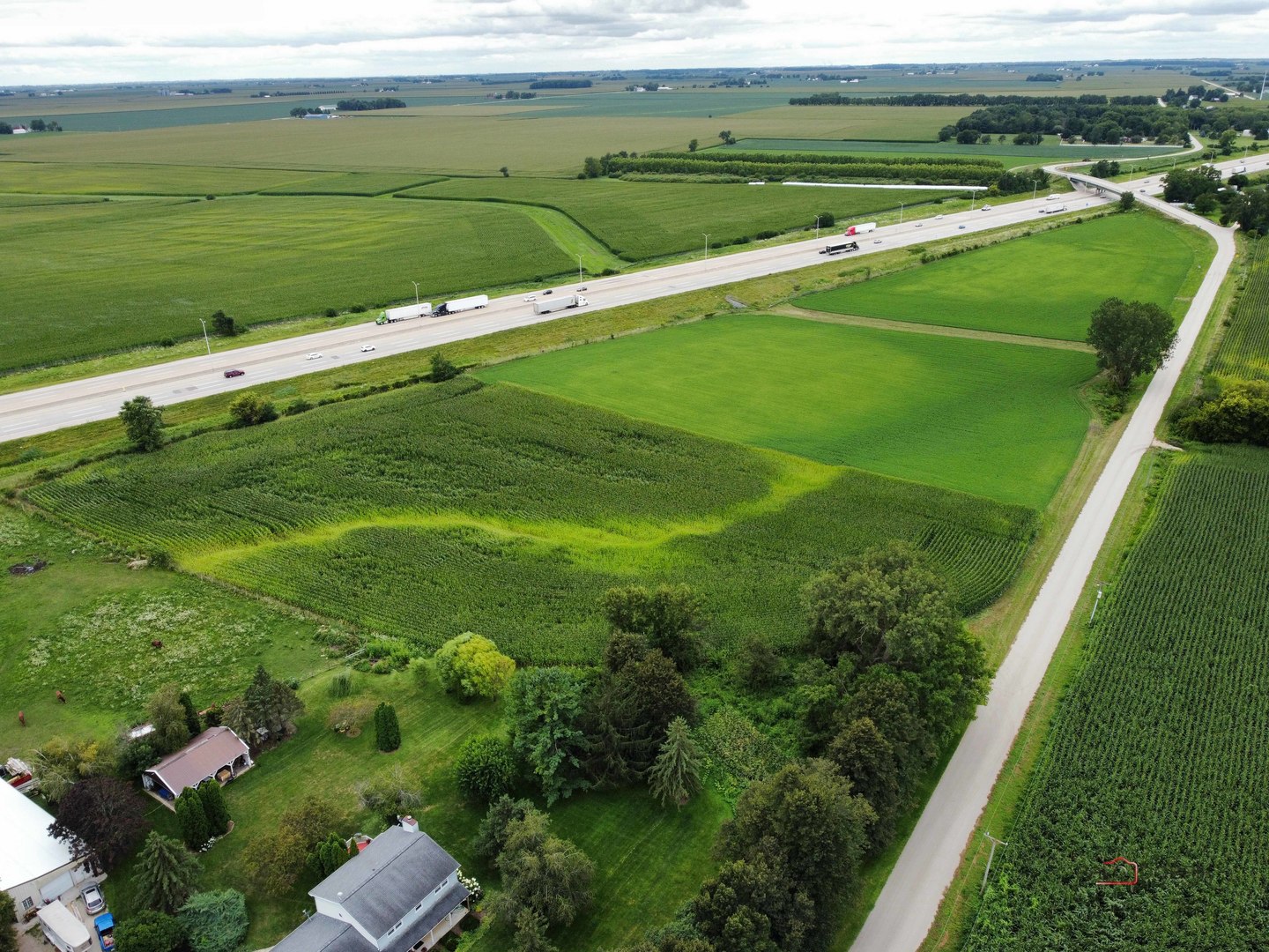 23750 Anthony Road Marengo, IL 60152 - Photo 15 of 16 a view of a golf course with a lake