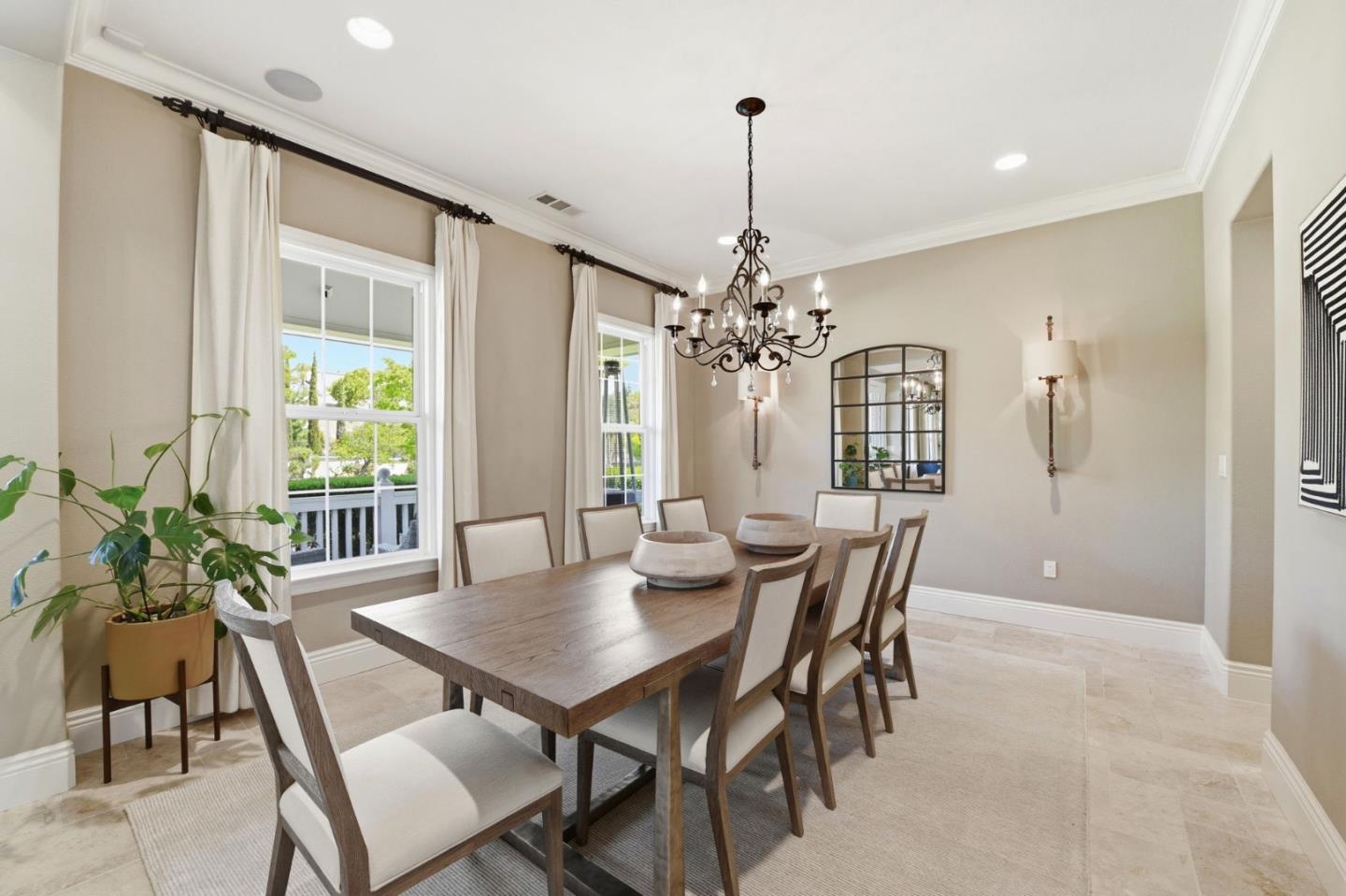 2566 Bentley Ridge Drive San Jose, CA 95138 - Photo 26 of 101 a view of a dining room with furniture window and wooden floor