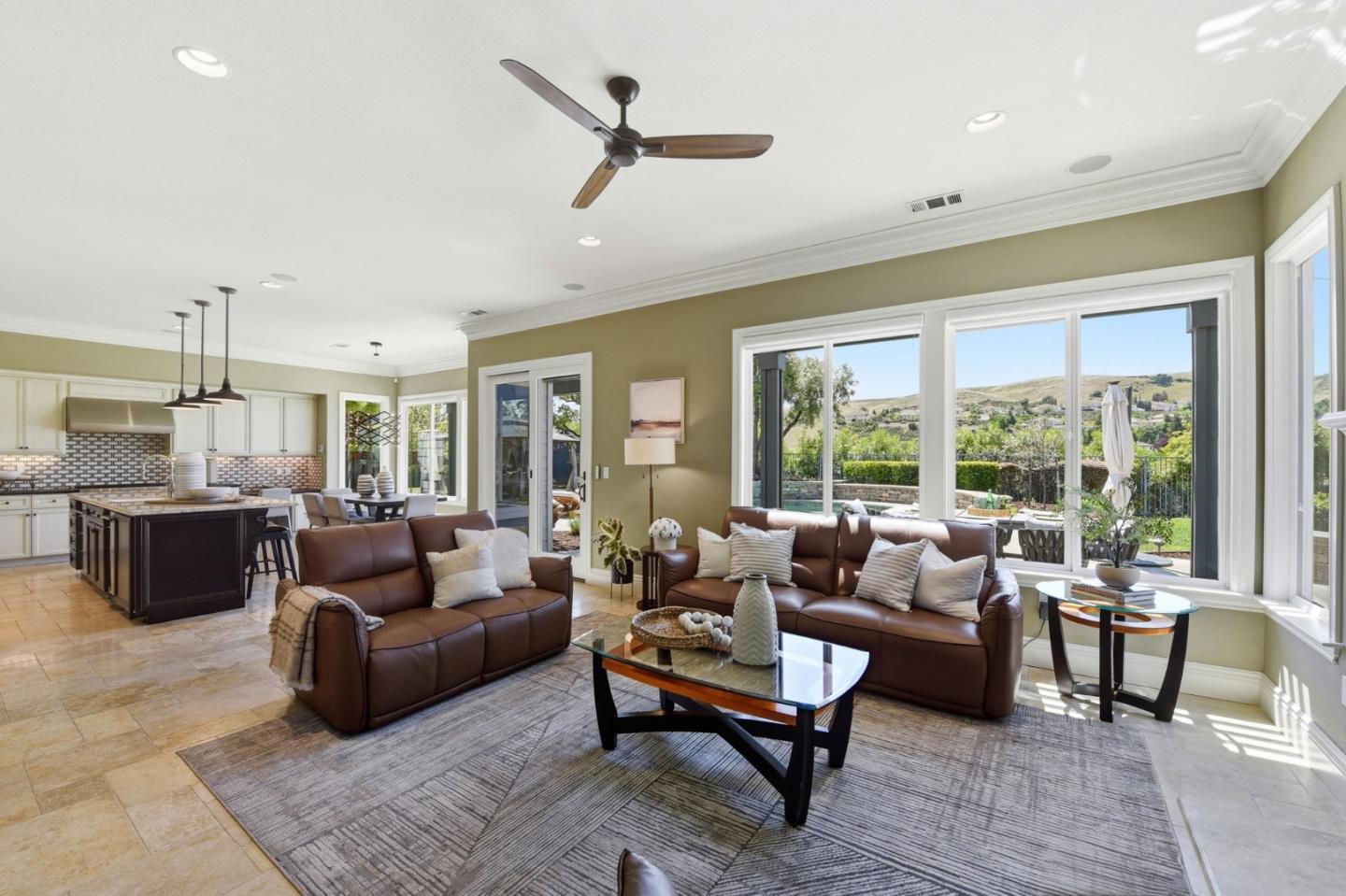 2566 Bentley Ridge Drive San Jose, CA 95138 - Photo 45 of 101 a living room with furniture and a large window
