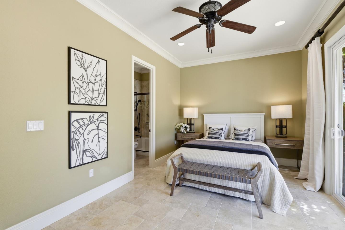 2566 Bentley Ridge Drive San Jose, CA 95138 - Photo 53 of 101 a bedroom with a bed and painting on the wall