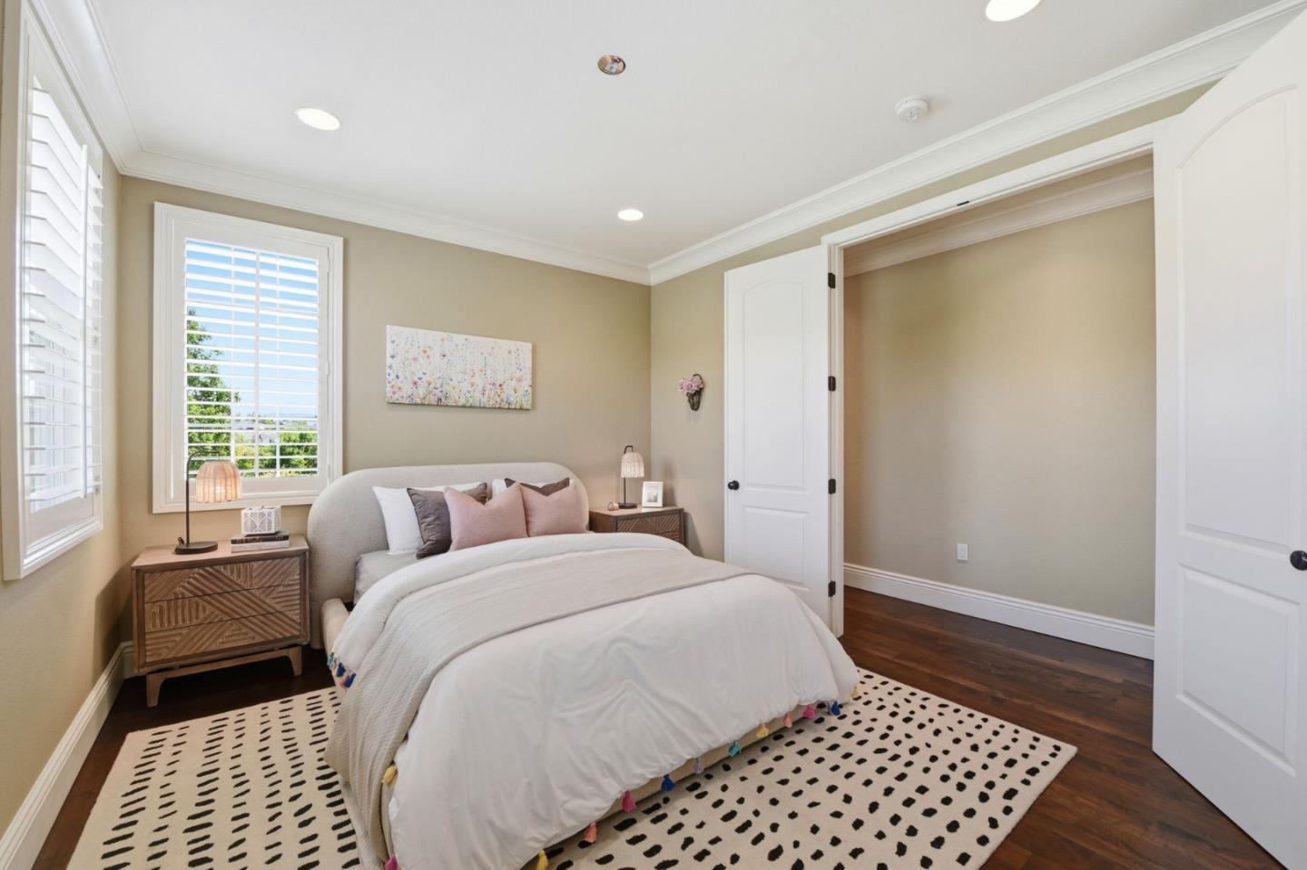 2566 Bentley Ridge Drive San Jose, CA 95138 - Photo 59 of 101 a bedroom with a bed and a window