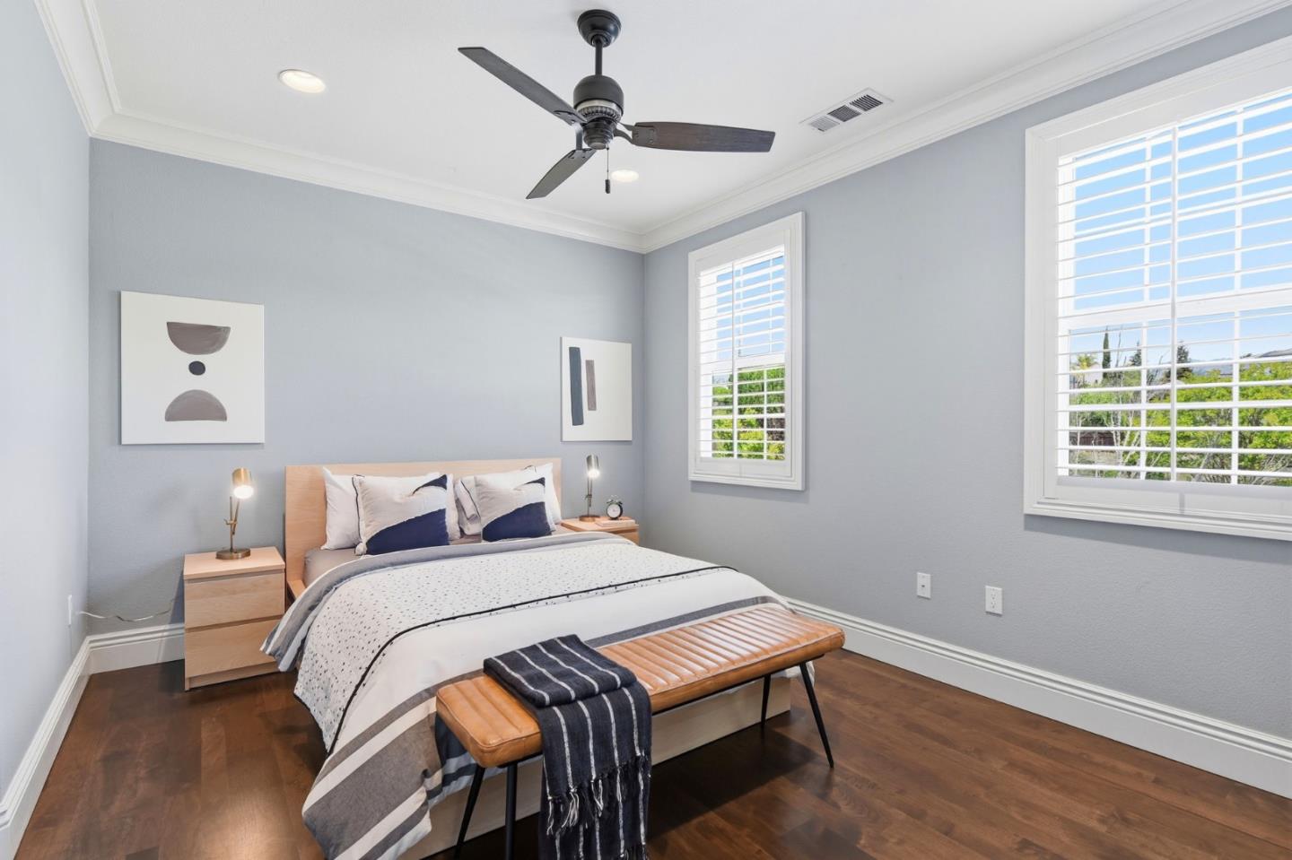 2566 Bentley Ridge Drive San Jose, CA 95138 - Photo 62 of 101 a bedroom with a bed and a window